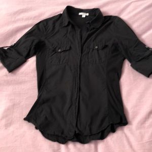 James Perse Cotton Button Down